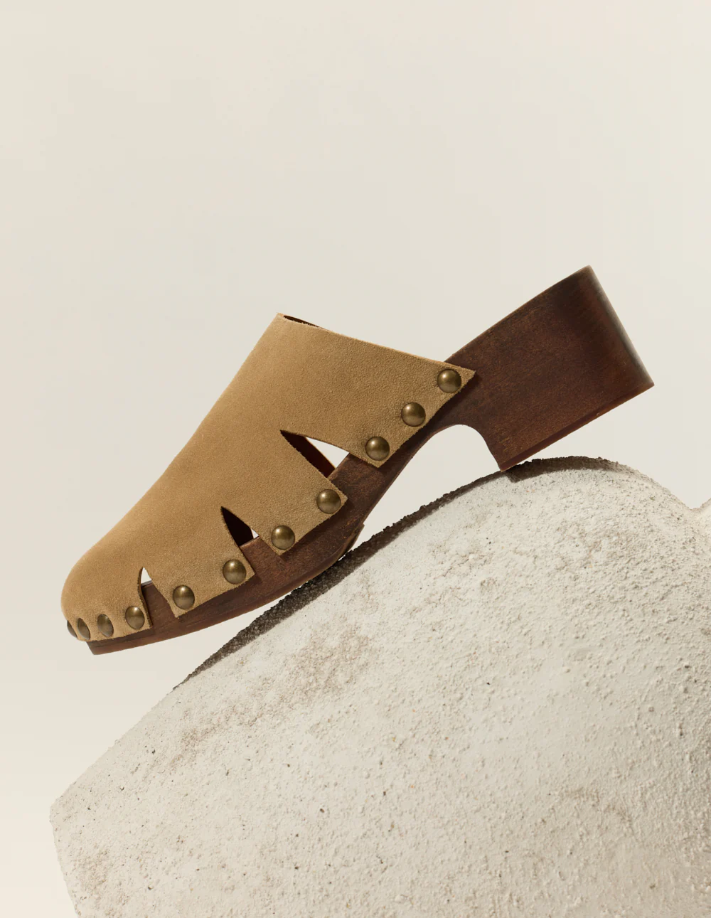 Mules Yura - Suède taupe - Image 6