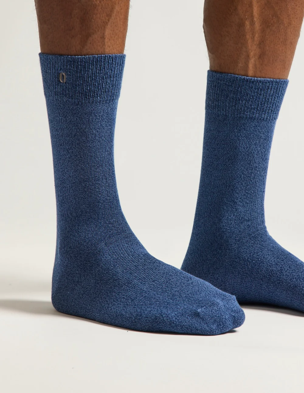 Pack de 3 Chaussettes - Chiné bleu - Image 3