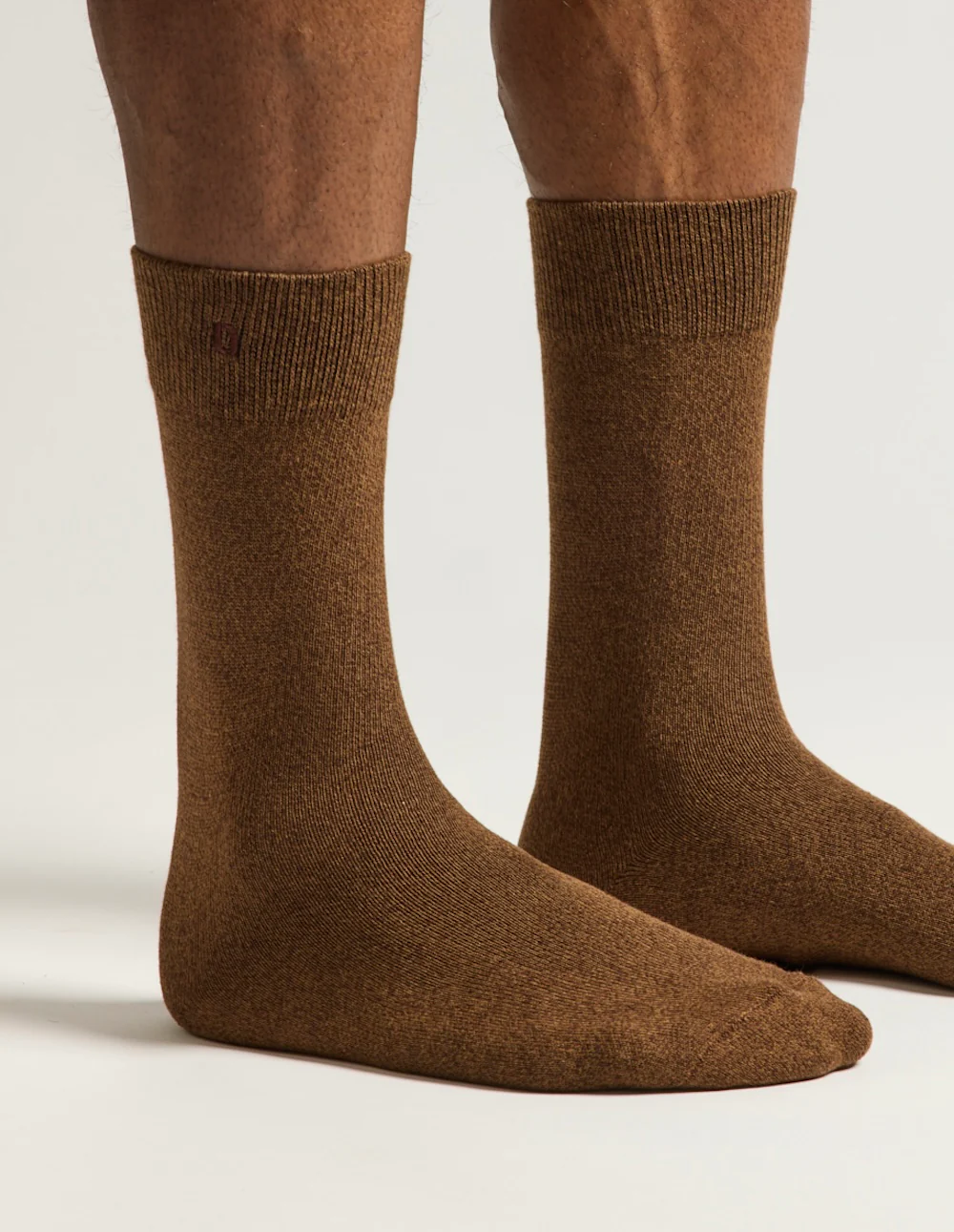 Pack de 3 Chaussettes - Chiné marron - Image 3