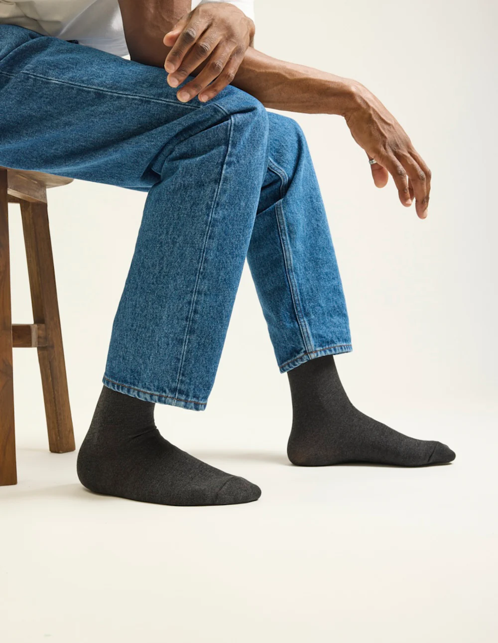 Pack de 3 Chaussettes - Rétro Montagne marine vert - Image 3