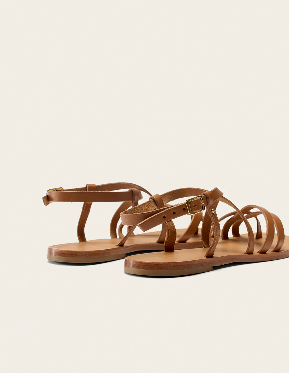 Sandales Alba - Cuir marron - Image 3