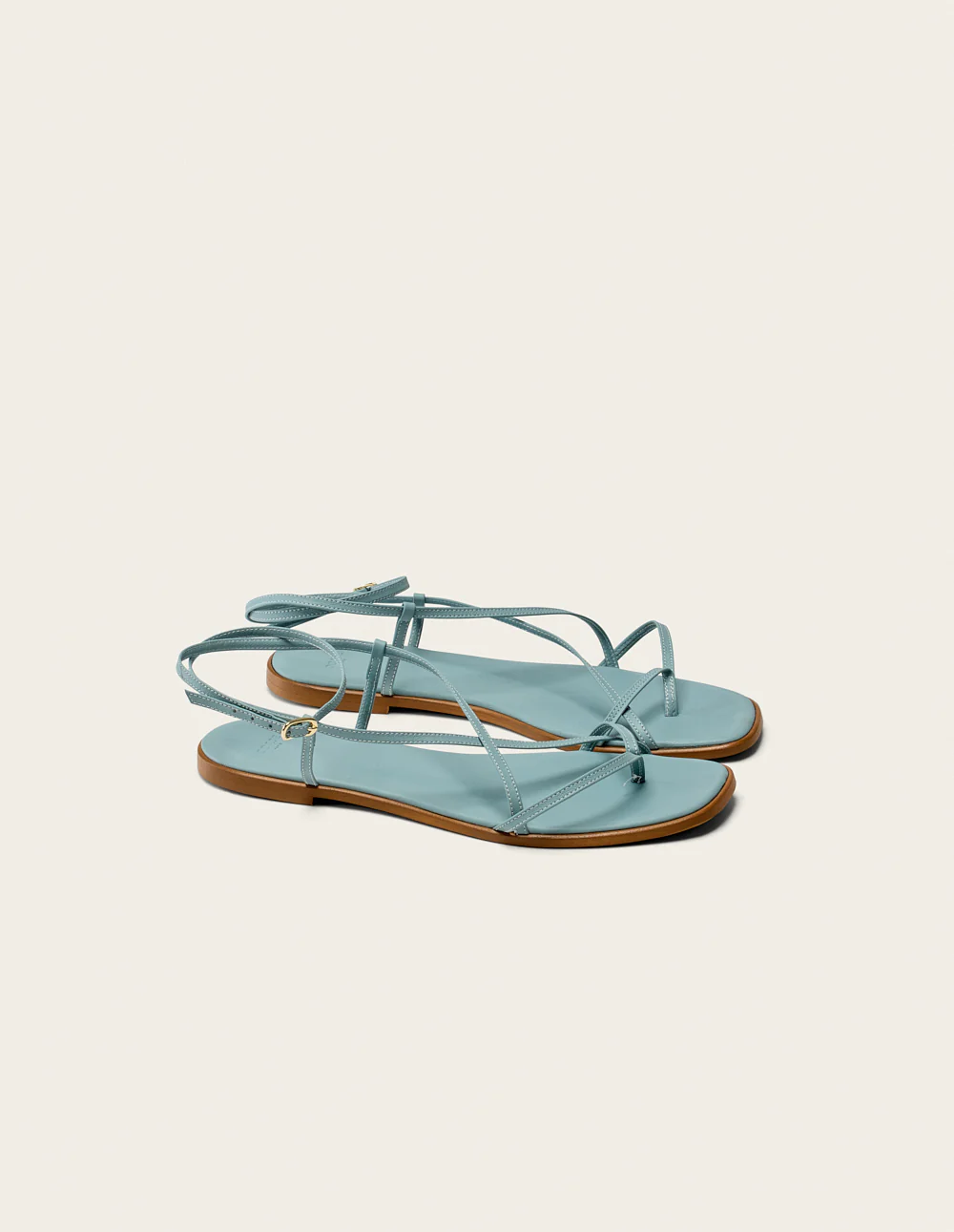 Sandales Bayli - Cuir ciel - Image 3