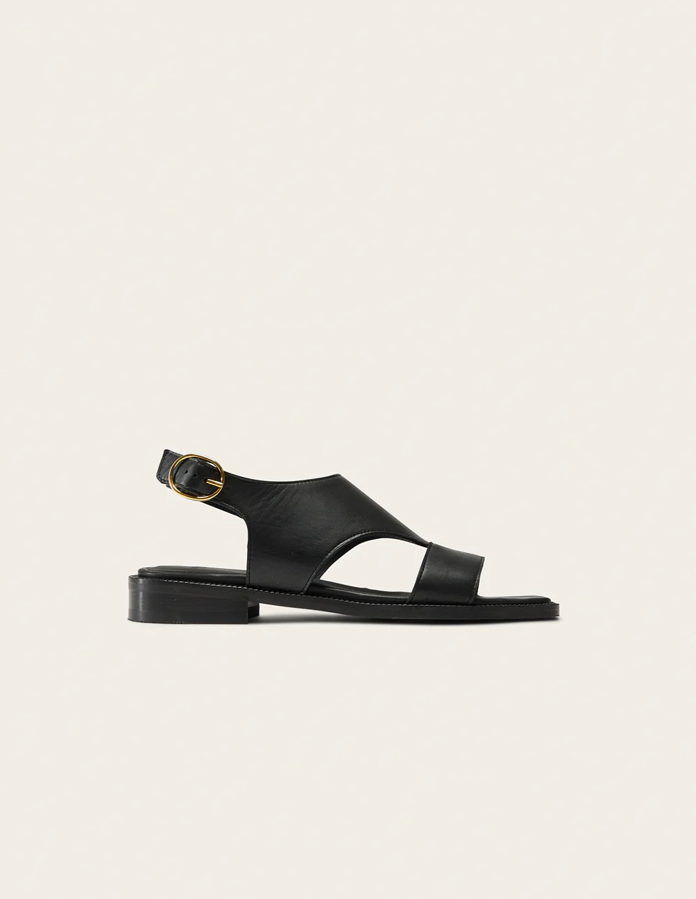 Sandales Corte - Cuir noir - Image 2