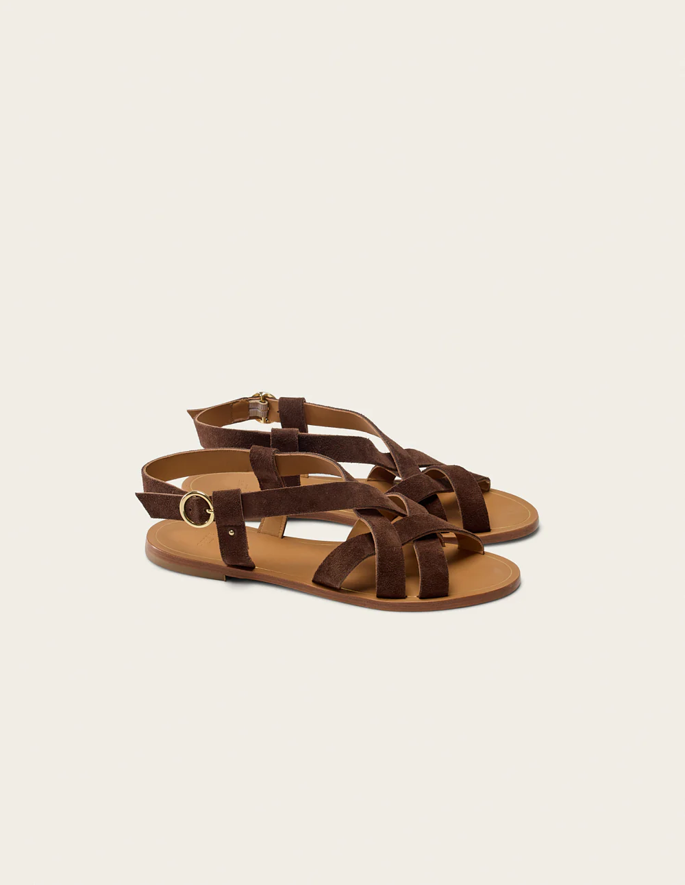 Sandales Lisa - Suède marron - Image 3