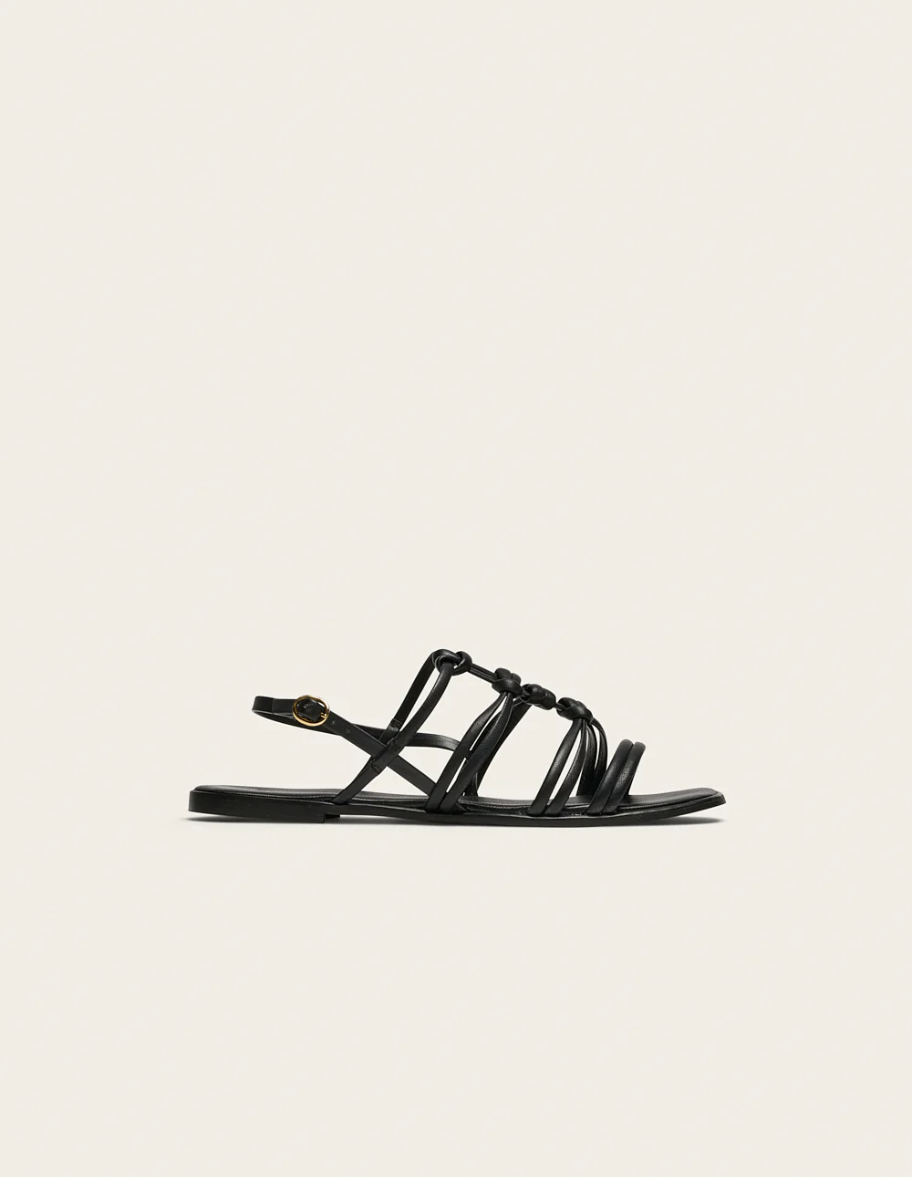 Sandales Naen - Cuir noir - Image 2