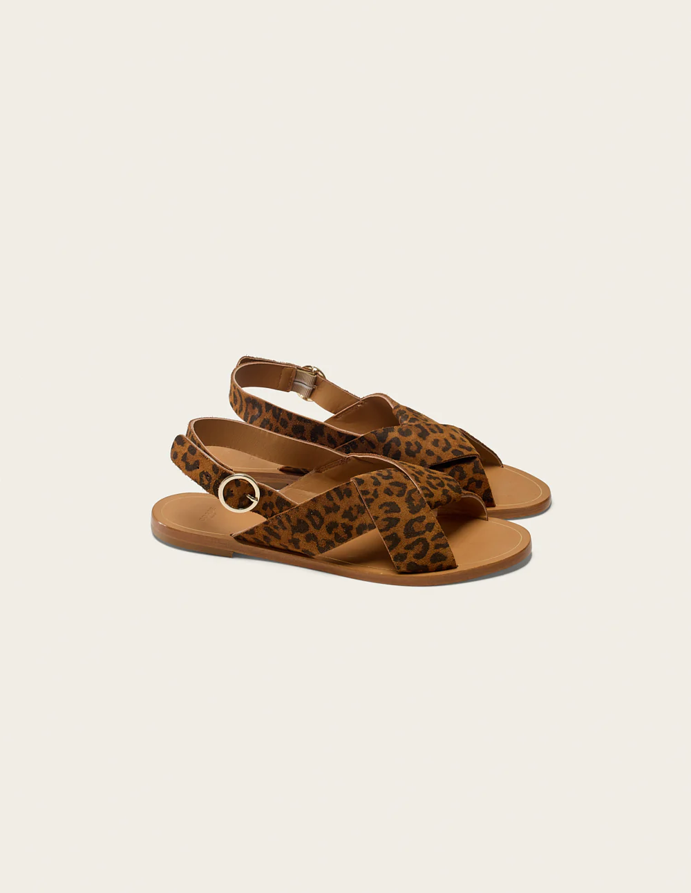 Sandales Paloma - Suède léopard - Image 3