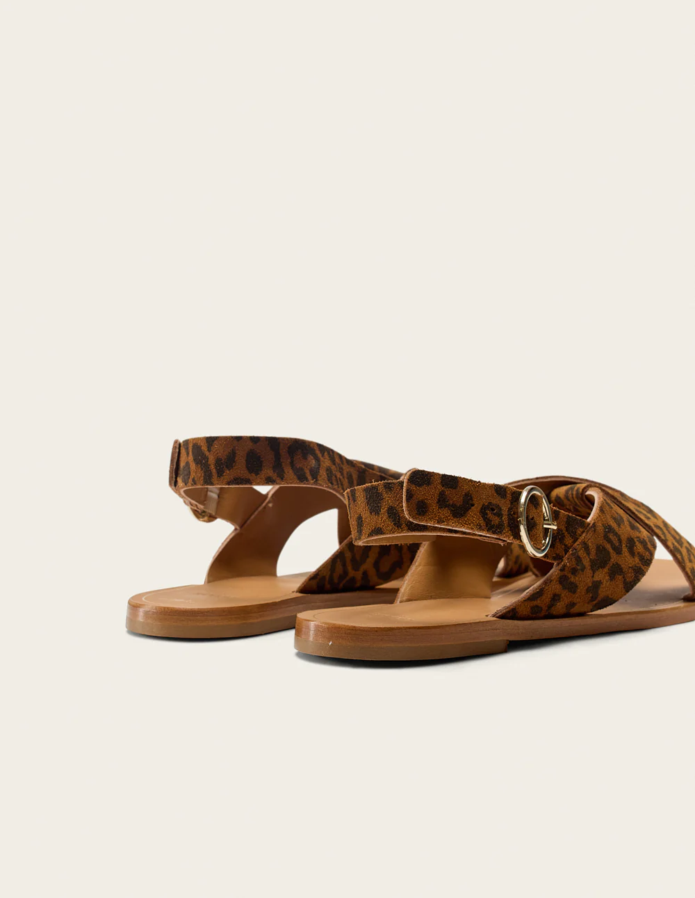 Sandales Paloma - Suède léopard - Image 5