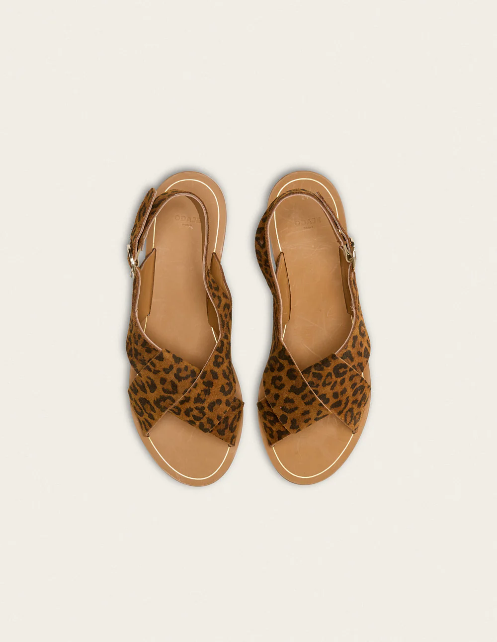 Sandales Paloma - Suède léopard - Image 6
