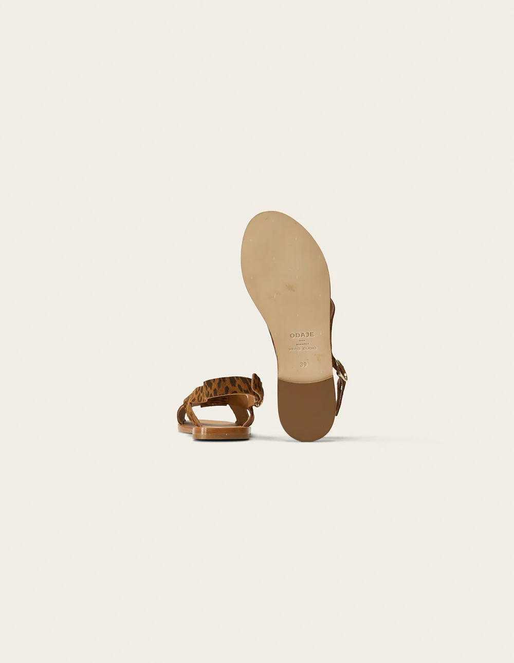 Sandales Paloma - Suède léopard - Image 7