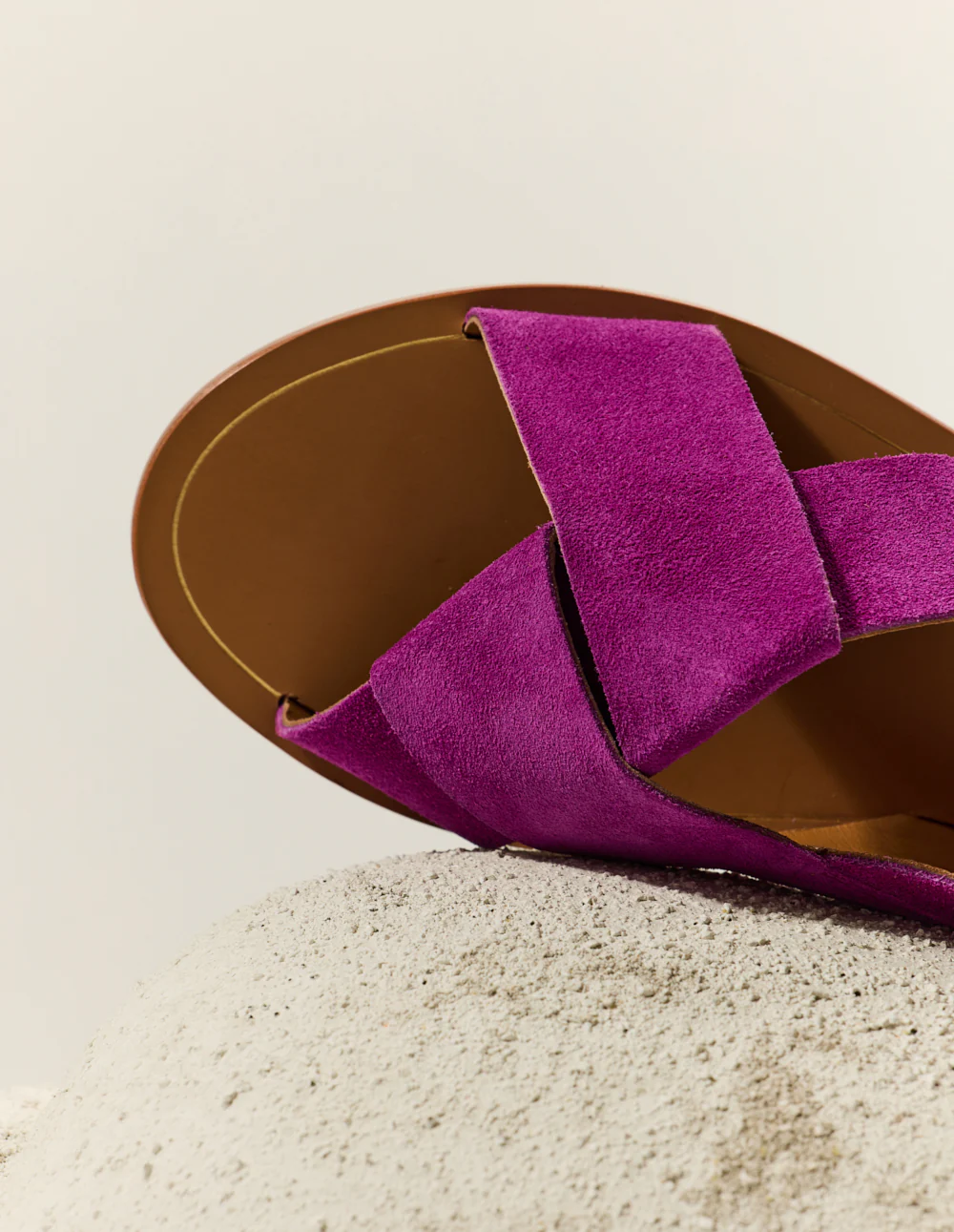 Sandales Paloma - Suède magenta - Image 6
