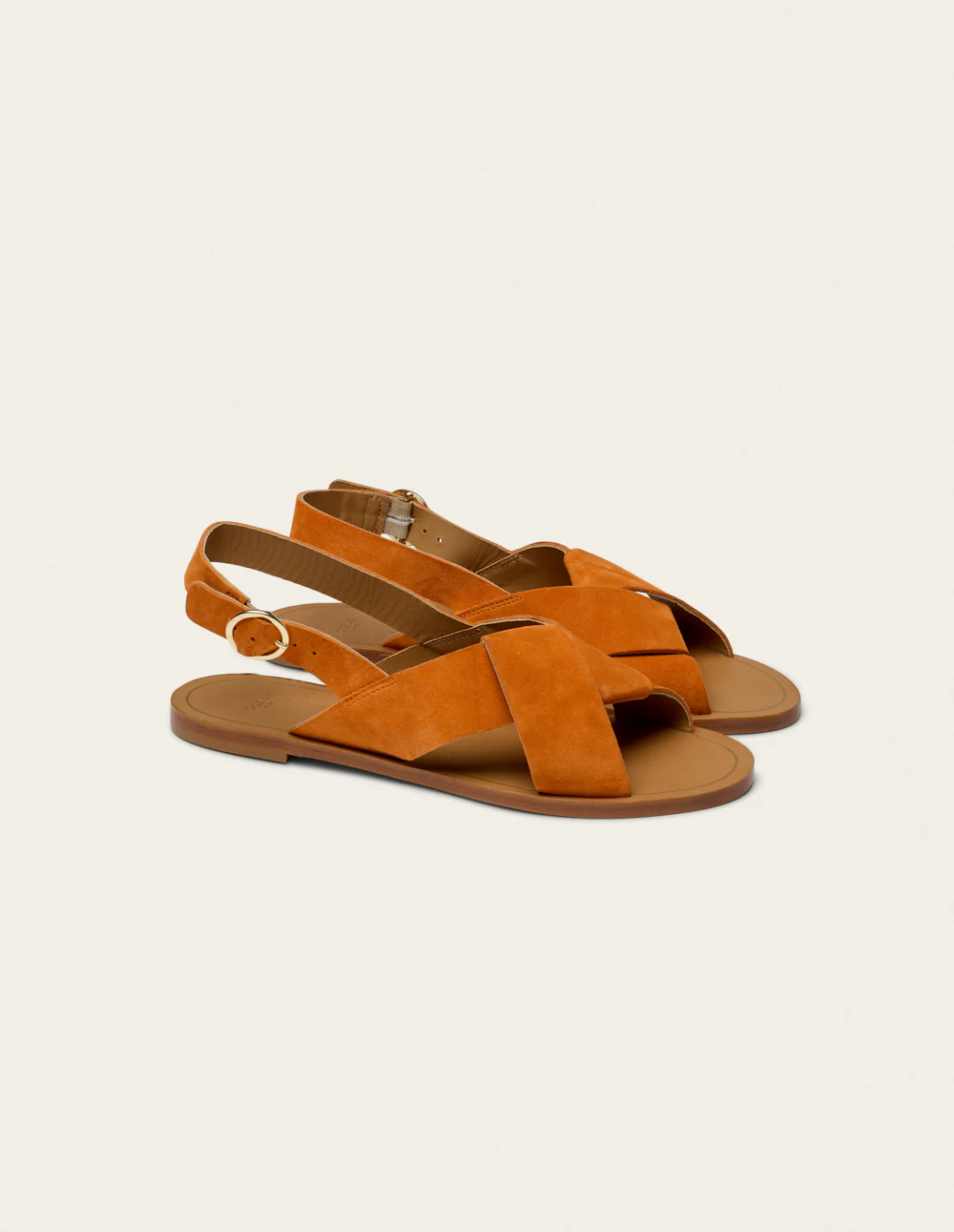 Sandales Paloma - Suède orange - Image 3