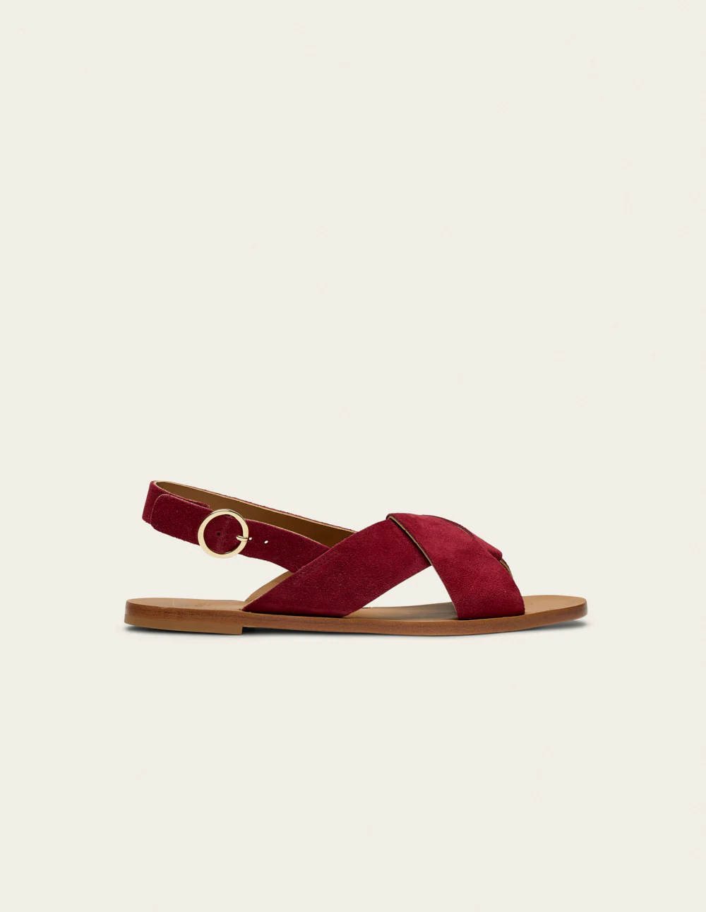 Sandales Paloma - Suède pourpre