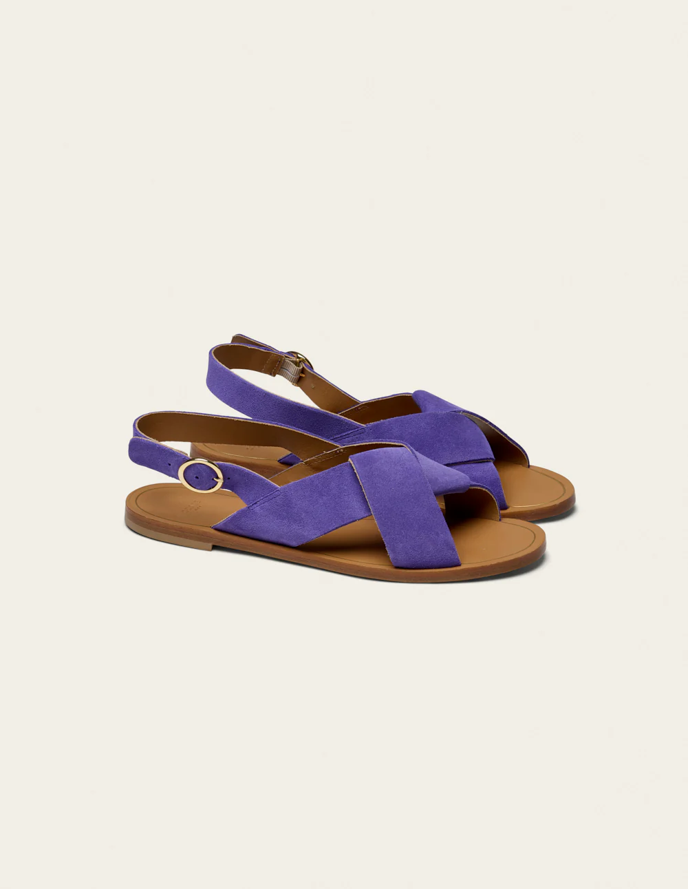 Sandales Paloma - Suède violet - Image 3