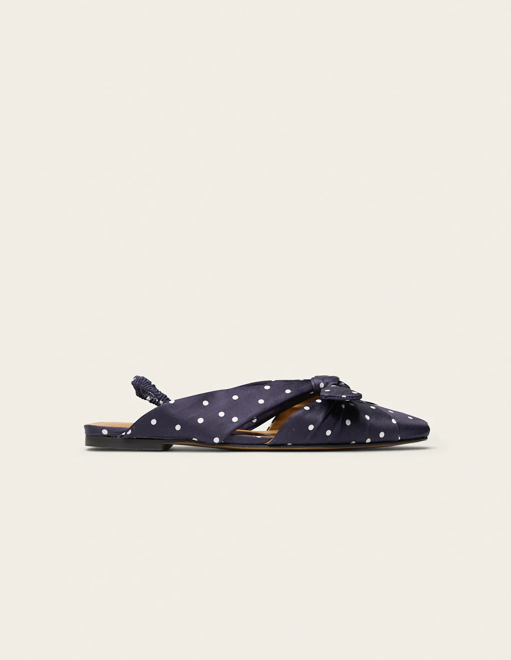 Sandales Yana - Pois marine