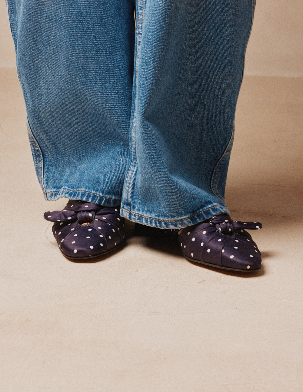 Sandales Yana - Pois marine - Image 3