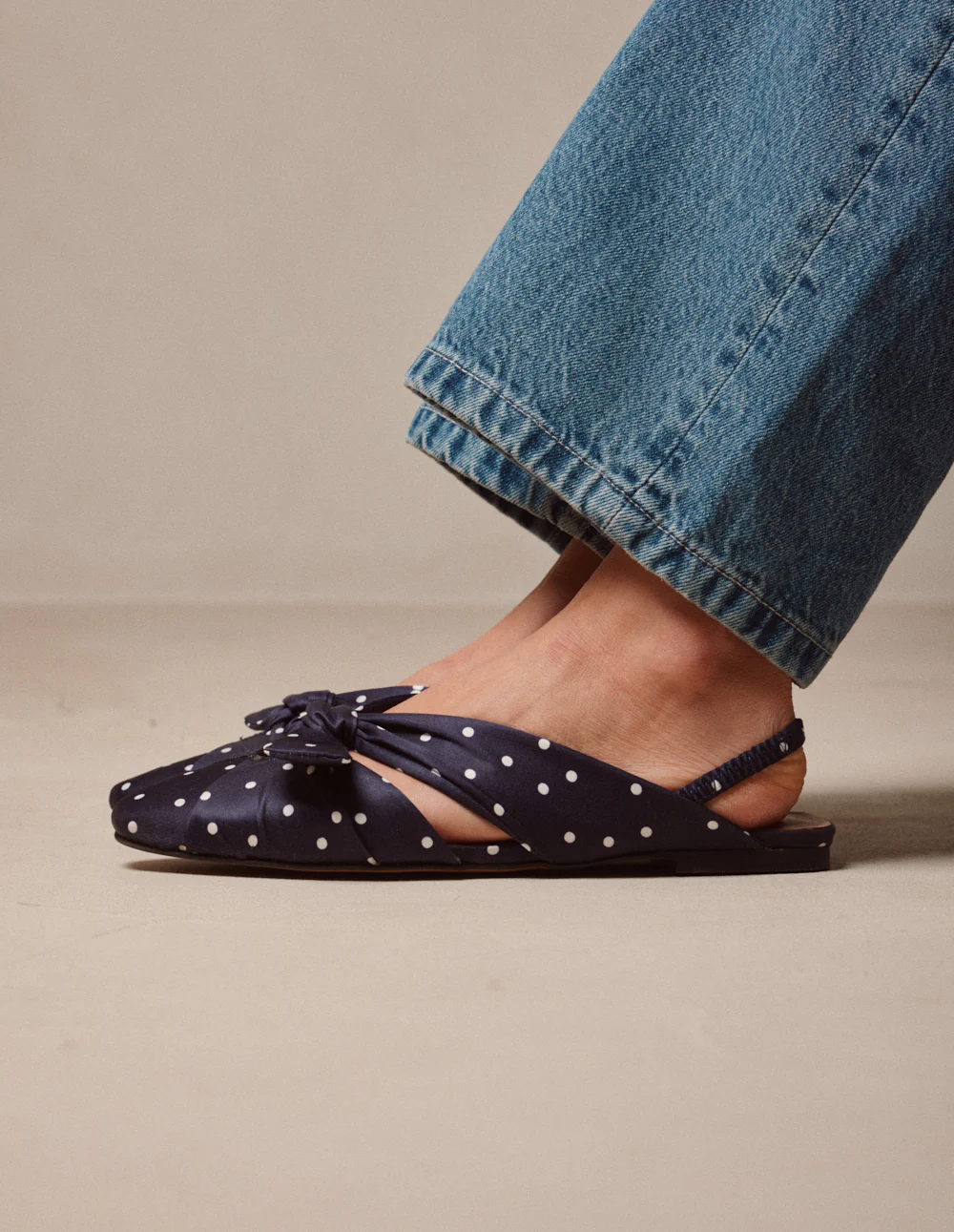 Sandales Yana - Pois marine - Image 5